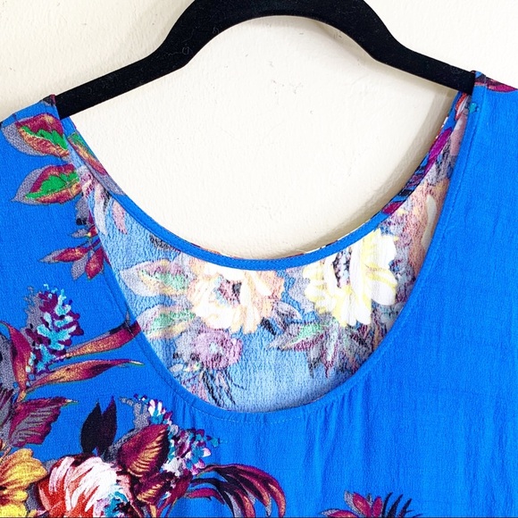 Anthro Konrad + Joseph Mandra Floral Ruffle Tunic - Picture 7 of 9